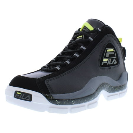 Fila Grant Hill 2 Mens Shoes Size 8, Color: 008 Black/Sunny Lime/Castlerock