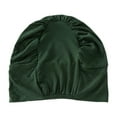thumbnail image 1 of Cubierta de turbante de turbante musulmán Cabeza Cabezas envoltura Verde oscuro, 1 of 9