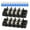 4P, variant on 2pcs Double Row Screw Circuits Blocks 2-12 Positions For Safe Wiring for Home And Industrial Equipment