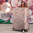 thumbnail image 4 of Pink Unicorn Flamingo Pattern Luggage Cover Fashion Suitcase Cover Baggage Covers Fit 25-28 Inch Luggage (Go Travel), 4 of 5