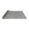 thumbnail image 2 of Ahgly Company Indoor Square Abstract Gray Modern Area Rugs, 5' Square, 2 of 4