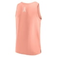 thumbnail image 3 of Men's Fanatics Coral Los Angeles Angels Elements Tank Top, 3 of 3