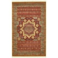 thumbnail image 2 of Unique Loom Palace Collection Southwestern Traditional, Geometric Area Rug, 3' 3" x 5' 3", Red/Light Blue, 2 of 5