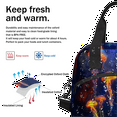 thumbnail image 6 of Herdesigns Jellyfish Lunch Bag for Men Women Adults Ocean Animal Insulated Lunch Box Leakproof Cooler Tote Bag Organizer with Adjustable Shoulder Strap, 6 of 7