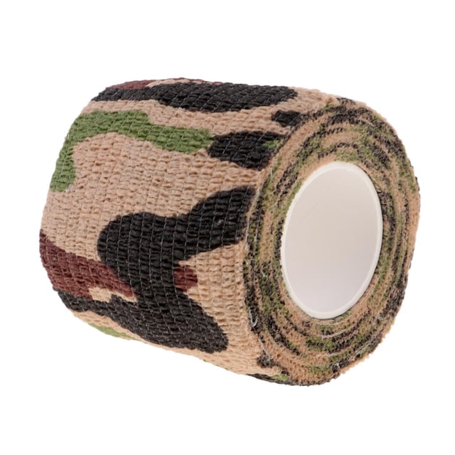 Cinta de camuflaje perfecl de 2 pulgadas y 14,8 pies autoadhesiva