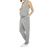 Maternity George Sleeveless Jumpsuit with Side Ruching