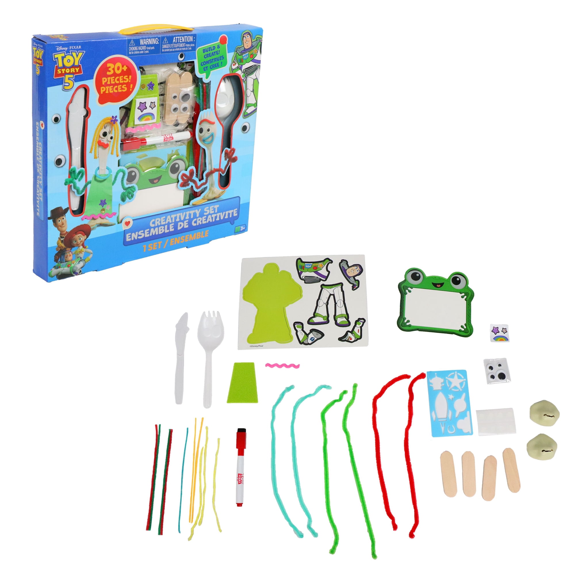 Disney and Pixar's Toy Story 5 Creativity Set with 30+ Craft Supplies for Kids