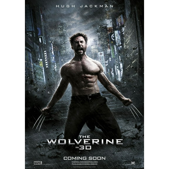 Wolverine Movie Poster 24inch x 36inch Poster 24x36 #474270 Multi-Color Square Adults Best Posters