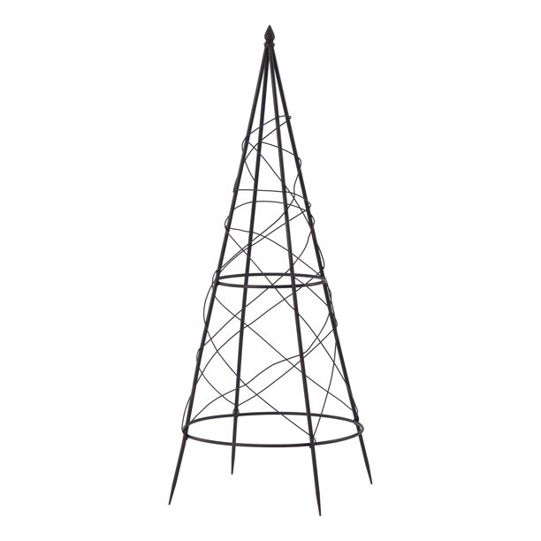 Mainstays Millicent 43 inch Iron Twig Garden Obelisk