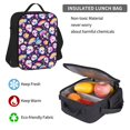 thumbnail image 5 of Pofeuu Skull colorful mushroom rainbow Print Backpack Travel Backpacks With Lunch Bag Pencil Bag Set 3 pcs Set Cartoon Backpack, 5 of 7