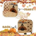 thumbnail image 6 of Thanksgiving Chair Covers Set of 4 Fall Turkey Dining Chair Covers for Party Kitchen Removable Fall Seat Covers for Chairs Thanksgiving Decorations, 6 of 7