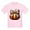Light Pink, variant on CafePress - Halloween Pumpkin Bow Kids T Shirt - Light Classic Kids Graphic, Short Sleeve T-Shirt, Sizes XS-XL