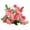 Pink, variant on Yesbay 25 Heads Artificial Carnation with Leaf ,Fake Plants Blossom Silk Carnation Flower, Artificial Flowerfor Outdoor Wedding Home Decoration Outdoor