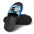 thumbnail image 4 of Ninja Kidz Ninja Kidz Shower Slippers for Women & Men Non-Slip House Shoes Slide Sandals for Bathroom Home Beach Travel Dorm, 4 of 8