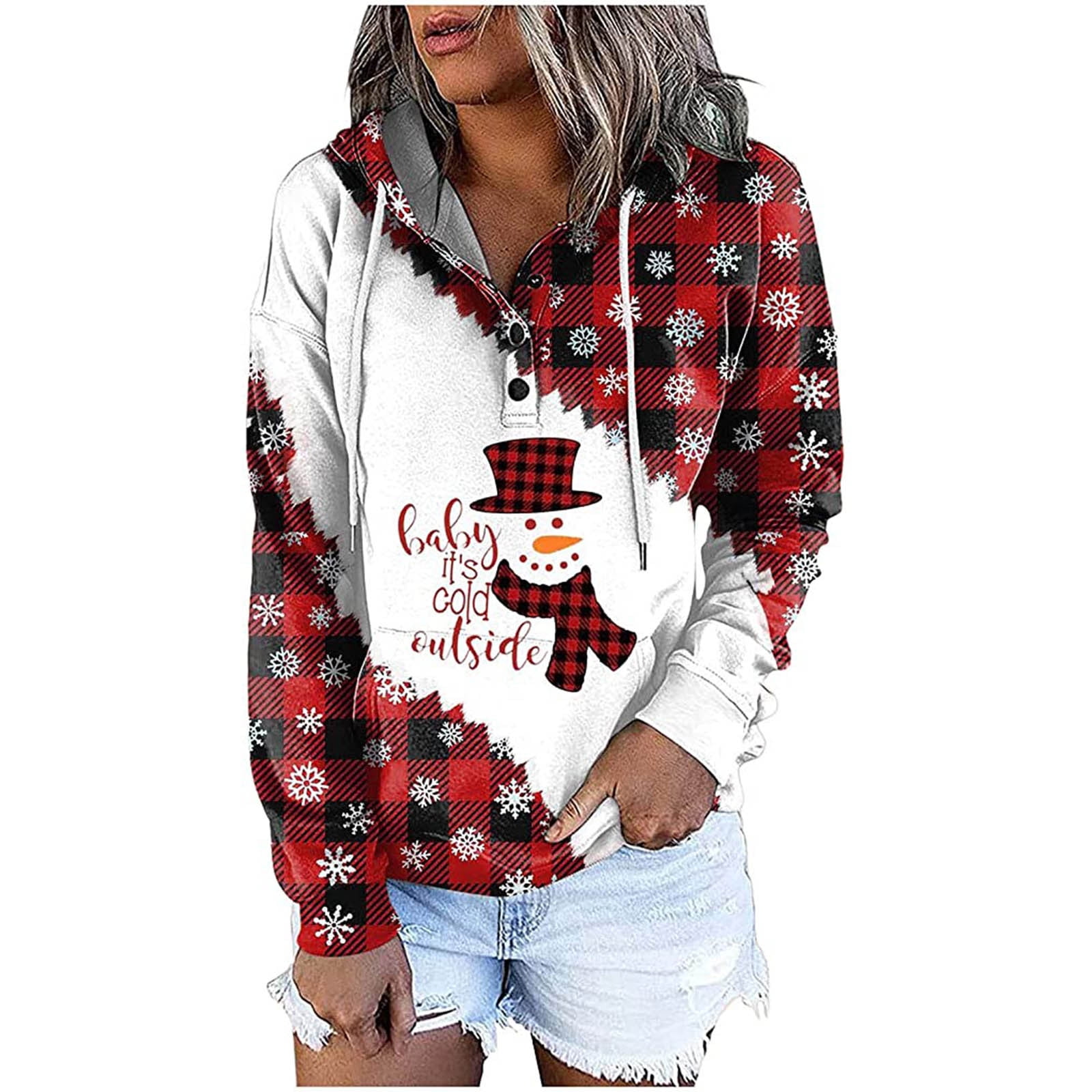 Miekld 2023 Womens Fashion Hoodies Sweatshirts,Plus,1 dollar items only,recent,close  out clearance items,orders placed by me recently,1 dollar items for  girls,shirt for sales today deals prime at  Women's Coats Shop