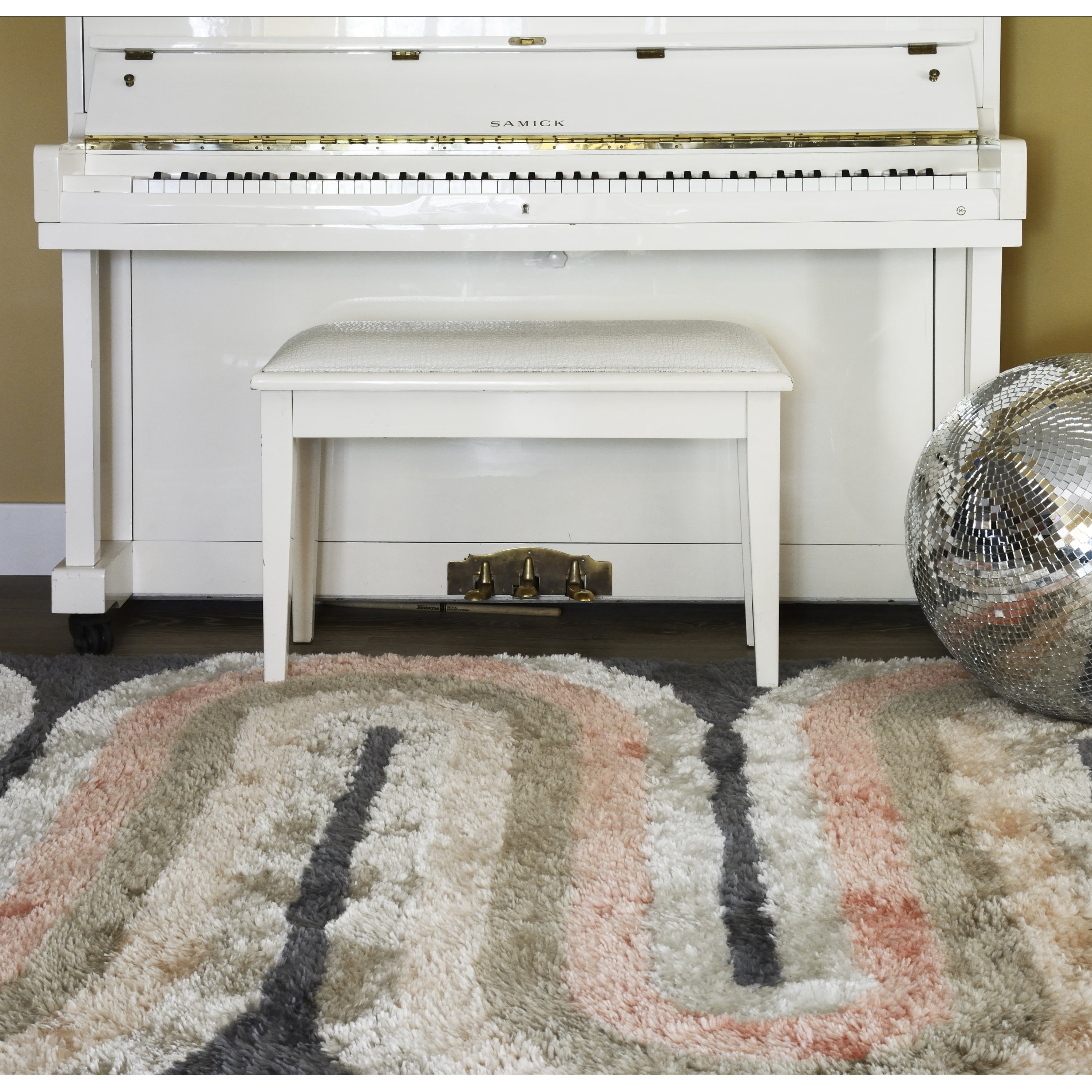 Novogratz Retro Wave Pastel Rug, PASTEL