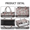 thumbnail image 4 of Large Capacity Tote Bag,Baseball Silhouette Pattern Handbag Fashion Luxury Tote Bag,15.7"x13"x 5.1" Inches,Laptop Compatible, 4 of 6