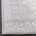 thumbnail image 3 of SAFAVIEH Princeton Weldon Floral Bordered Runner Rug, Grey/Beige, 2' x 10', 3 of 7