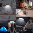 thumbnail image 2 of 48 luces LED que funcionan con pilas, iluminación inalámbrica debajo del gabinete, luz LED para armario, control táctil regulable, luz nocturna, luces de cocina adhesivas,, 2 of 5