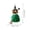 #01 Green【1x Halloween Decorative Cotton Broom Girl Hanging Ornament】, variant on Halloween Decorative Cotton Brooms Decoration, Spooky Home Decor, Whimsical Hanging Ornament, Festive Indoor Outdoor Decoration, Enchanting Party Accessory, 7.8" x 8.2", Purple, Lazyguy