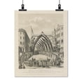 thumbnail image 2 of Print: Market St. Portsmouth With Its Triumphal Arches & Grand Procession, 2 of 4