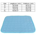 thumbnail image 4 of Qiilu Tapis de Refroidissement pour Chien Chat Coussin Auto-Réfrigérant Lit d'Été par Temps Chaud, Tapis pour Animaux de Compagnie, Tapis Auto-Réfrigérant, 4 of 8