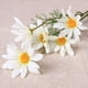 thumbnail image 4 of 10 piezas de flores artificiales de margarita, arreglos florales para el hogar, hotel, oficina, boda, fiesta, jardín, artesanía, decoración de arte, cada uno de aproximadamente 21 pulgadas de alto, sin jarrón amarillo Sailing Electrónica, 4 of 6