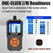 CICPAP Car OBD2 Scanner Code Reader, Engine Fault Car Diagnostic Tool for Quick Error Code Detection, Enhanced Diagnostic Scan Tool with Code Reading Function - Elite Edition