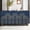 Navy Blue, variant on Smooth Curved Legs / Protect Floors / Functional 4 - Door Credenza