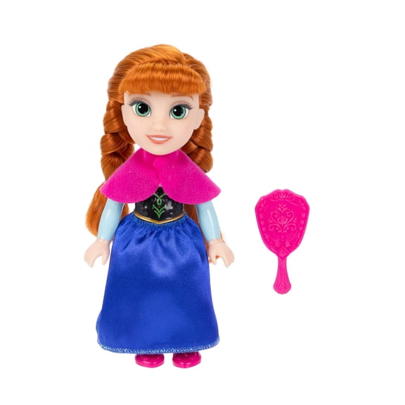 Disney Frozen Classic Anna Petite Doll with Brush and Accessories