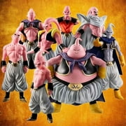 Dragon Ball Z Collectible Majin Buu PVC Figure Set for Kids, 3-4 Inch, 8-Piece