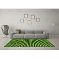 thumbnail image 3 of Ahgly Company Indoor Round Oriental Green Modern Area Rugs, 7' Round, 3 of 4