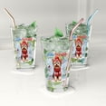 thumbnail image 3 of Hello Winter Yorkshire Terrier Smiling in Red Scarf Hat Welcome Christmas 16oz Pint Beer Glass Mug Yorkie Dog Lover Gifts Beer Glasses Cup - 00017, 3 of 5