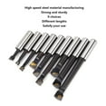 thumbnail image 4 of Boring Tool High Speed Steel 9 Different Lengths Boring Bar For Machinery CNC Industry Factory, 4 of 8