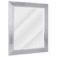 thumbnail image 1 of Espejo de pared decorativo con marco texturizado cromado Fine Art Tj, 1 of 5