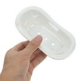 thumbnail image 4 of Jabonera de cerámica con autodrenaje, forma de bañera, soporte para esponja y desagüe para fregadero, baño, ducha y cocina, 4 of 7