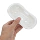 thumbnail image 4 of Jabonera de cerámica con autodrenaje, forma de bañera, soporte para esponja y desagüe para fregadero, baño, ducha y cocina, 4 of 7