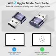 thumbnail image 2 of Mouse Jiggler AUEDROT Metal Mouse Mouse Mouse Mouse Mover USB indetectable, 2 of 7