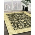 thumbnail image 2 of Ahgly Company Indoor Rectangle Abstract Mustard Yellow Oriental Area Rugs, 7' x 9', 2 of 6