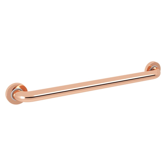 evekare Grab Bar Concealed Screw 24" Rose Gold 1.5" DIA ADA