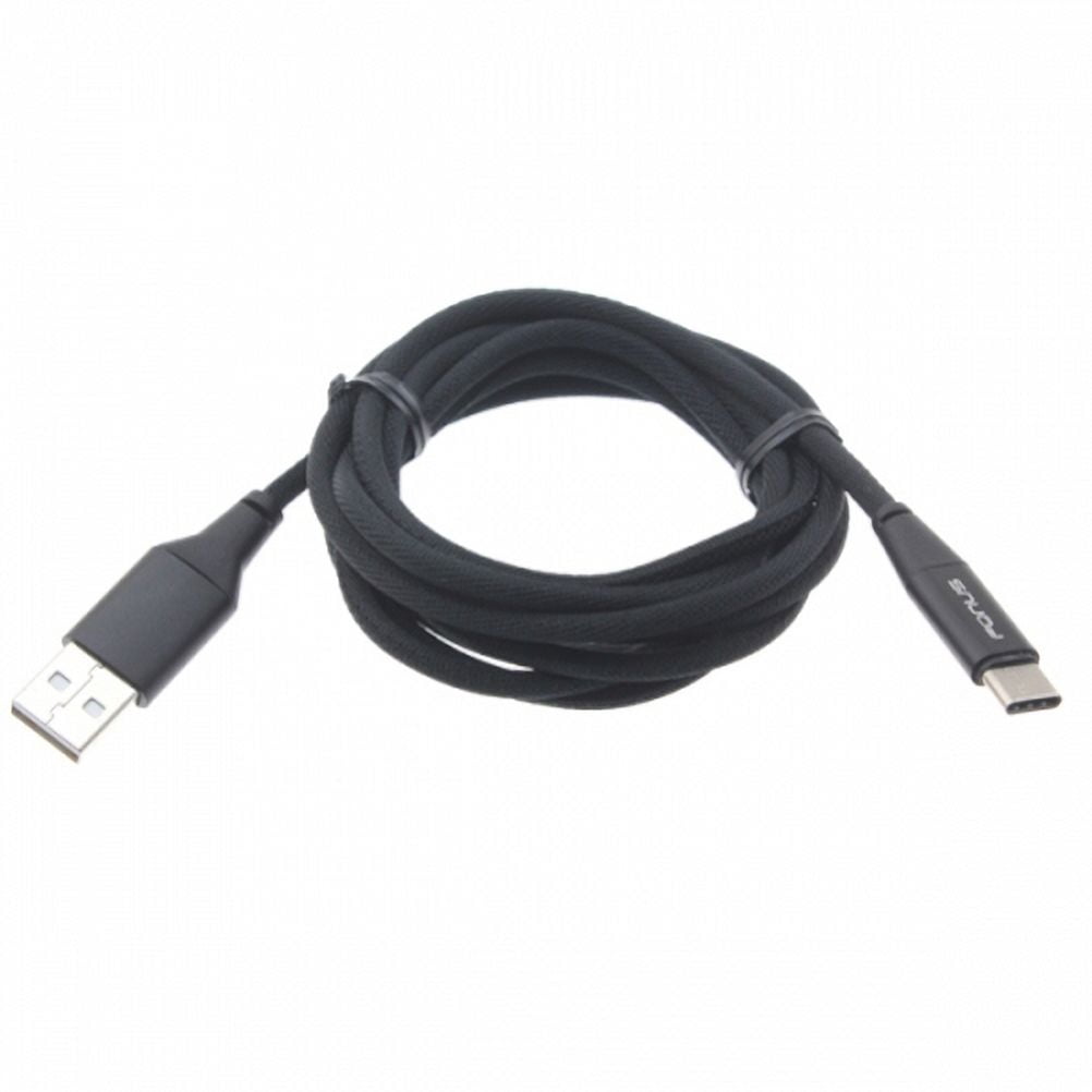 Type-C 6ft USB Cable w 34W Home Charger A1X for Motorola Moto G7 Power Play G6 - Nokia 3.1, 7.1, 8, Plus - OnePlus 5T, 6, 6T, 7 Pro - Razer Phone 2 - RED Hydrogen One