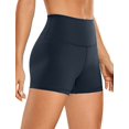 thumbnail image 1 of Shorts CRZ YOGA tiro alto sin costuras azul marino XL, 1 of 2