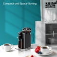 thumbnail image 5 of Wancle Burr Coffee Grinder - Electric Coffee Bean Grinder - Adjustable with 28 Settings - 2-12 Cups - Professional Electric Flat Burr Grinder (Plastic, Black), 5 of 7