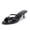 Black, variant on LuckLilac Women's 2 inch Sandals Slip-On Slide, Open Toe, Thin Low Heel Casual Party Wedding Holiday Wear,Black, 8.5M