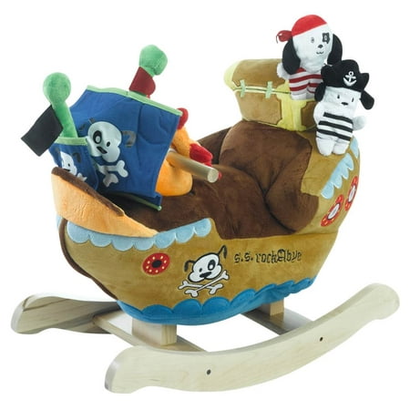 Ahoy Doggie Pirate Ship Rocker