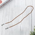 thumbnail image 4 of MasteelfCA Eyeglasses Sunglasses Wood Bead Chain Neck Holder, 4 of 7