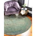 thumbnail image 2 of Unique Loom 3125276 6 x 6 Pi Muse Austin Rond Tapis&44; Vert, 2 of 2