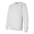 thumbnail image 3 of Champion Men's Double Dry Eco Fleece Crew, White  L, 3 of 4