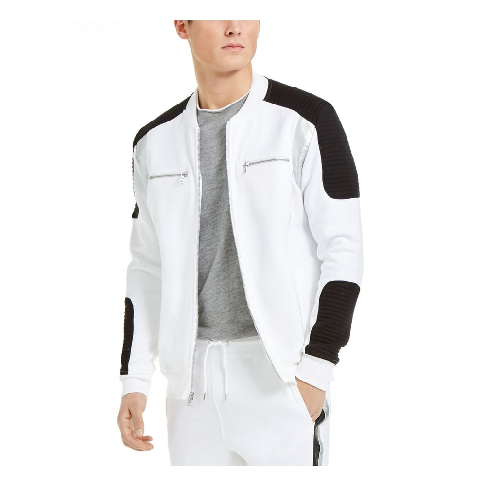 INC INC Mens White Jacket Size S