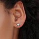 thumbnail image 5 of Sterling Silver Cat Earrings For Women Girls Animal Stud Earrings Simple And Modern Jewelry------Product code 60537, 5 of 5